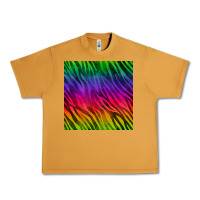 Peanut Butter colorful zebra seamless pattern Urban Heavy Tee - BundleAndBundleShop