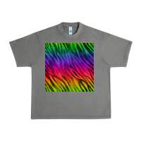 Tornado colorful zebra seamless pattern Urban Heavy Tee - BundleAndBundleShop