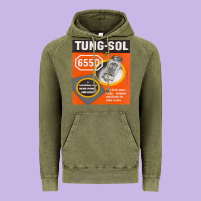 Tungsol 6550 Vintage Hoodie Designed By Inspiradesign