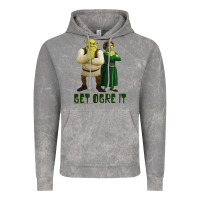 Cloud Rock Shrek Fiona & Shrek Get Ogre It Text Poster Vintage Hoodie - InspiraDesign
