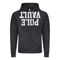 Vintage Black pole vault t shirt upside down funny pole vault jumper shirt Vintage Hoodie - InspiraDesign
