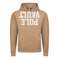 Vintage Coffee pole vault t shirt upside down funny pole vault jumper shirt Vintage Hoodie - InspiraDesign