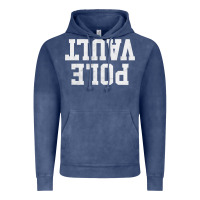 Vintage Denim pole vault t shirt upside down funny pole vault jumper shirt Vintage Hoodie - InspiraDesign