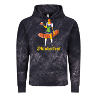 Cloud Black barmaid oktoberfest funny german woman dirndl bratwurst t shirt Vintage Hoodie - InspiraDesign