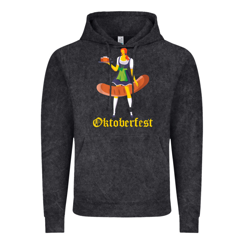 Barmaid Oktoberfest Funny German Woman Dirndl Bratwurst T Shirt Vintage Hoodie by InspiraDesign | Teevron
