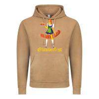 Vintage Camel barmaid oktoberfest funny german woman dirndl bratwurst t shirt Vintage Hoodie - InspiraDesign