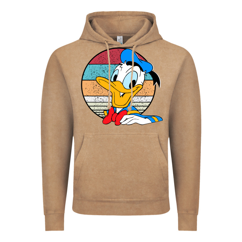 Donald Duck Funny Vintage Hoodie by InspiraDesign | Teevron