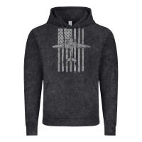 Vintage Black C-47 Skytrain Wwii Transport Airplane Vintage Flag Vintage Hoodie - InspiraDesign