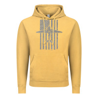 Vintage Mustard C-47 Skytrain Wwii Transport Airplane Vintage Flag Vintage Hoodie - InspiraDesign