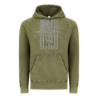 Vintage Olive C-47 Skytrain Wwii Transport Airplane Vintage Flag Vintage Hoodie - InspiraDesign