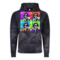 Cloud Black STEVIE WONDER! Vintage Hoodie - InspiraDesign