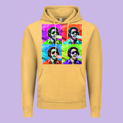 Stevie Wonder! Vintage Hoodie Designed By Inspiradesign