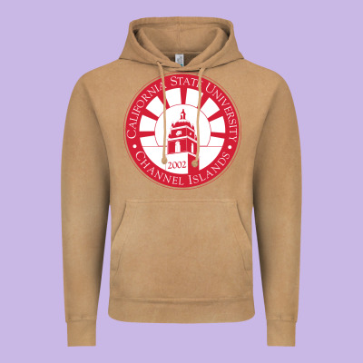 Csu Channel Islands Seal Vintage Hoodie Designed By Inspiradesign