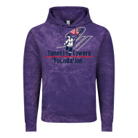 Cloud Purple Tunnel To Towers F-oundation American Flag USA Flag Vintage Hoodie - InspiraDesign