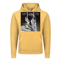 Vintage Mustard Moondog Musician Poster Essential Vintage Hoodie - InspiraDesign