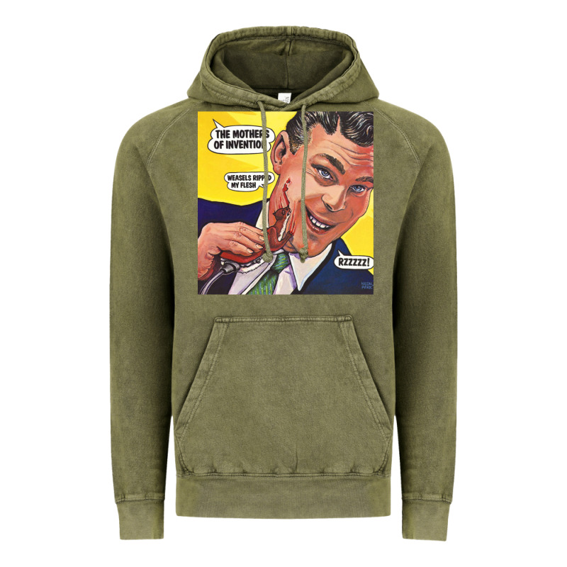 The Mothers Of Invention - Weasels Ripped My Flesh Vintage Hoodie by InspiraDesign | Teevron