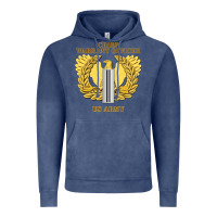 Vintage Denim Emblem warrant officer cw5 Vintage Hoodie - InspiraDesign
