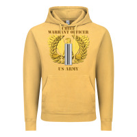 Vintage Mustard Emblem warrant officer cw5 Vintage Hoodie - InspiraDesign