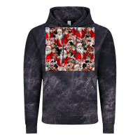 Cloud Black Merry Christmas Vintage Hoodie - CowhideDigitalArt