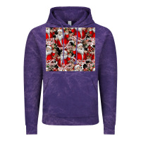Cloud Purple Merry Christmas Vintage Hoodie - CowhideDigitalArt