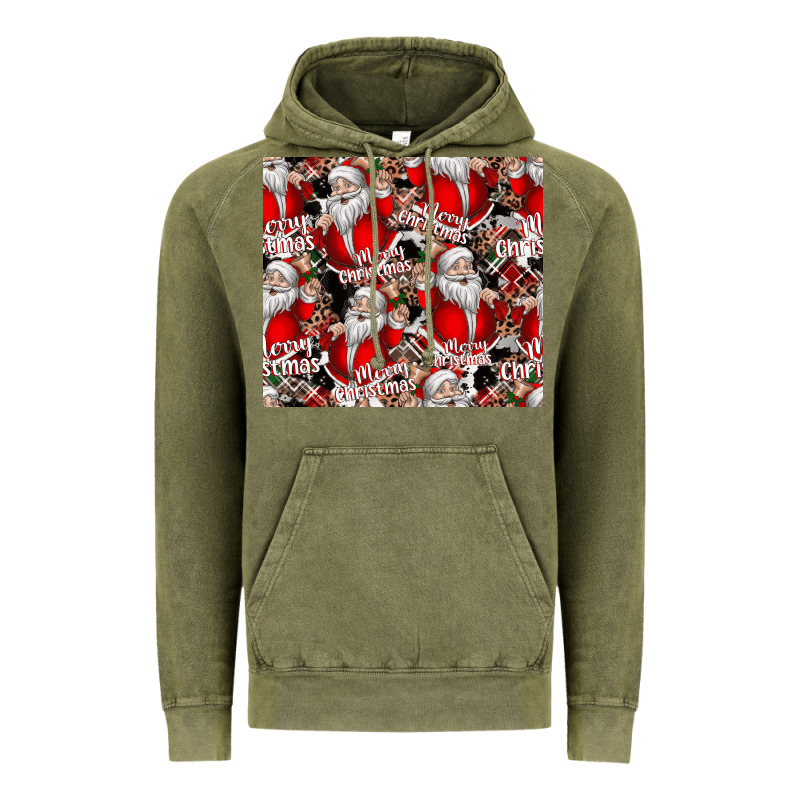 Merry Christmas Vintage Hoodie by CowhideDigitalArt | Teevron