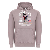 Vintage Zinc thailand american flag muay thai boxing train hard repeat t shirt Vintage Hoodie - InspiraDesign