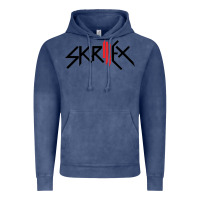Vintage Denim white skrillex Vintage Hoodie - InspiraDesign