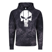Cloud Black the punisher skull Vintage Hoodie - InspiraDesign
