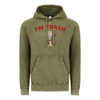 Vintage Olive i'm trash forky Vintage Hoodie - InspiraDesign