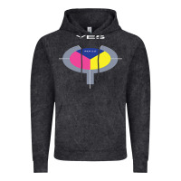 Vintage Black Yes 90125 T Essent Vintage Hoodie - InspiraDesign