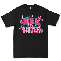 Black i wear pink for my sister Premium Tee - FaDigitalArtStudio