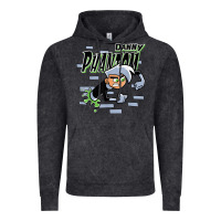 Vintage Black Danny Phantom Coming Through Brick Wall Vintage Hoodie - InspiraDesign