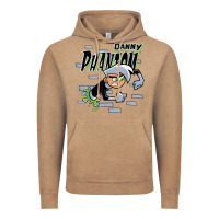 Vintage Coffee Danny Phantom Coming Through Brick Wall Vintage Hoodie - InspiraDesign