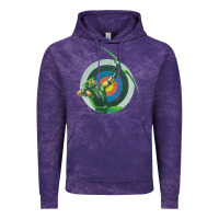 Cloud Purple Green Arrow DC, Green Arrow DC vintage, Green Arrow DC art, Green Arro Vintage Hoodie - InspiraDesign