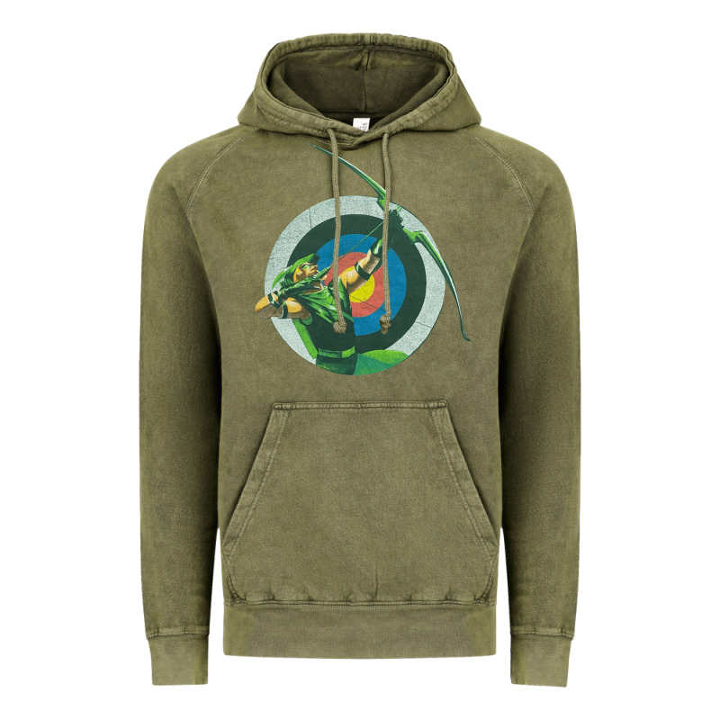 Green Arrow Dc, Green Arrow Dc Vintage, Green Arrow Dc Art, Green Arro Vintage Hoodie by InspiraDesign | Teevron