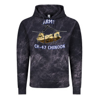 Cloud Black ARMY CH-47 CHINOOK HELICOPTER Vintage Hoodie - InspiraDesign