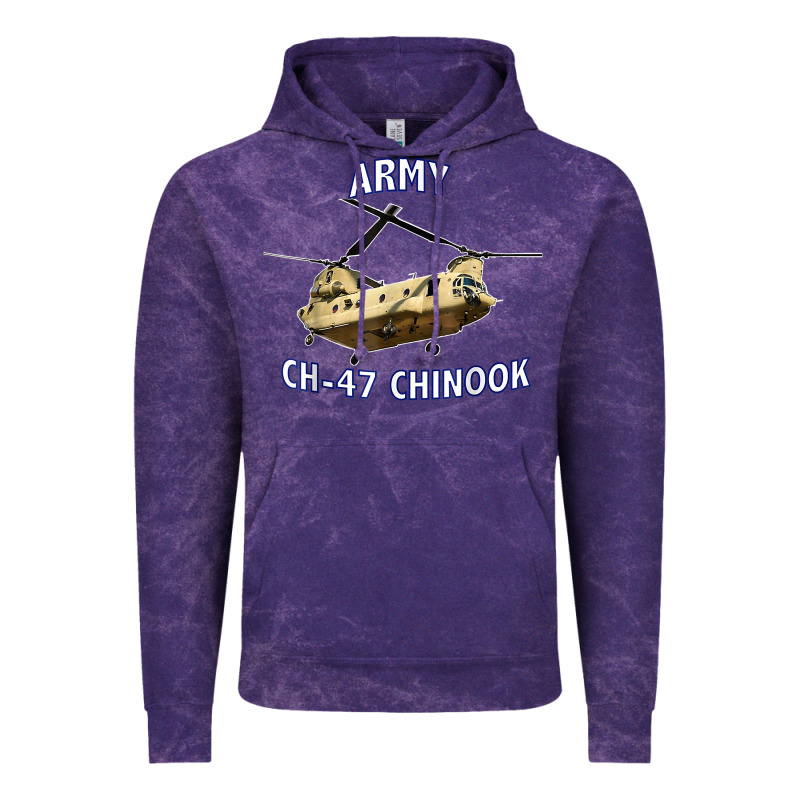 Army Ch-47 Chinook Helicopter Vintage Hoodie by InspiraDesign | Teevron