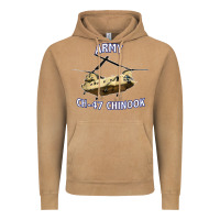 Vintage Camel ARMY CH-47 CHINOOK HELICOPTER Vintage Hoodie - InspiraDesign