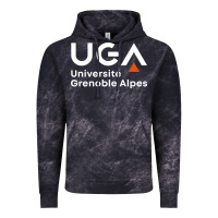Cloud Black université grenoble alpes Vintage Hoodie - ArtChic