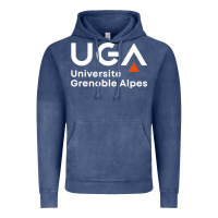 Vintage Denim université grenoble alpes Vintage Hoodie - ArtChic