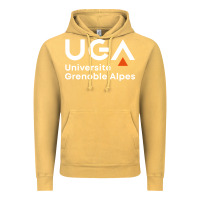 Vintage Mustard université grenoble alpes Vintage Hoodie - ArtChic