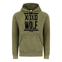 Vintage Olive EXO WOLF  BaekHyun 88  KPOP Text Style Vintage Hoodie - ArtChic