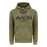 Vintage Olive avion tequila Vintage Hoodie - ArtChic