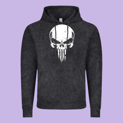 The Punisher Vintage Hoodie Designed By Artchic