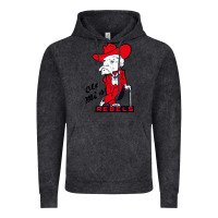 Vintage Black vintage colonel reb mascot Vintage Hoodie - ArtChic