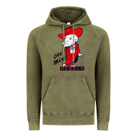 Vintage Olive vintage colonel reb mascot Vintage Hoodie - ArtChic