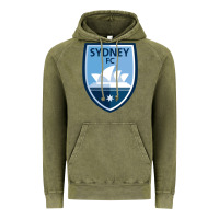 Vintage Olive Sydney FC Vintage Hoodie - ArtChic
