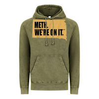 Vintage Olive mens meth we're on it south dakota anti drugs campaign vintage t shirt Vintage Hoodie - ArtChic