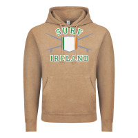 Vintage Coffee ireland surfing hoodie  irish flag surfboards design Vintage Hoodie - ArtChic