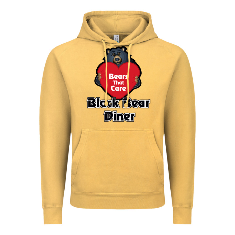 Resto, Black Bear Diner Vintage Hoodie by ArtChic | Teevron